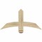 Ekena Millwork Bellingham Rough Sawn Timber Gable Bracket, Douglas Fir, 36"W x 18"H x 4"D x 4"F, 12/12 Pitch GBW036X18X0404BEL00RDF - alternate 1